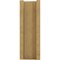Ekena Millwork 5 1/2-in W x 16-in D x 16-in H Balboa Slat Rough Cedar Woodgrain TimberThane Outlooker, Primed Tan OUTUR055X16X16BOA24RCPR - alternate 4